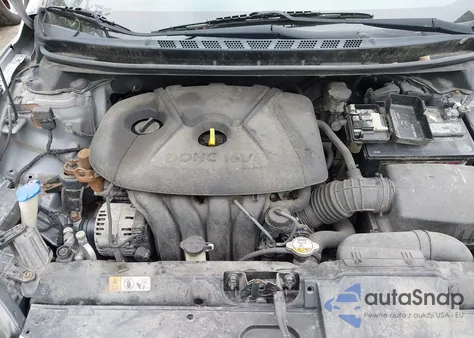 2013 Hyundai Elantra Limited from USA, damaged, VIN 5NPDH4AE7DH332991